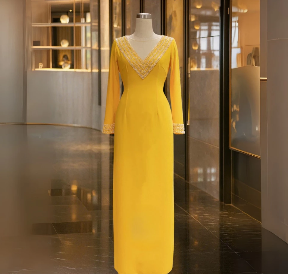 Áo dài mẹ cô dâu - Áo dài trung niên chất liệu lụa mỹ cao cấp ADL15 có bigsize