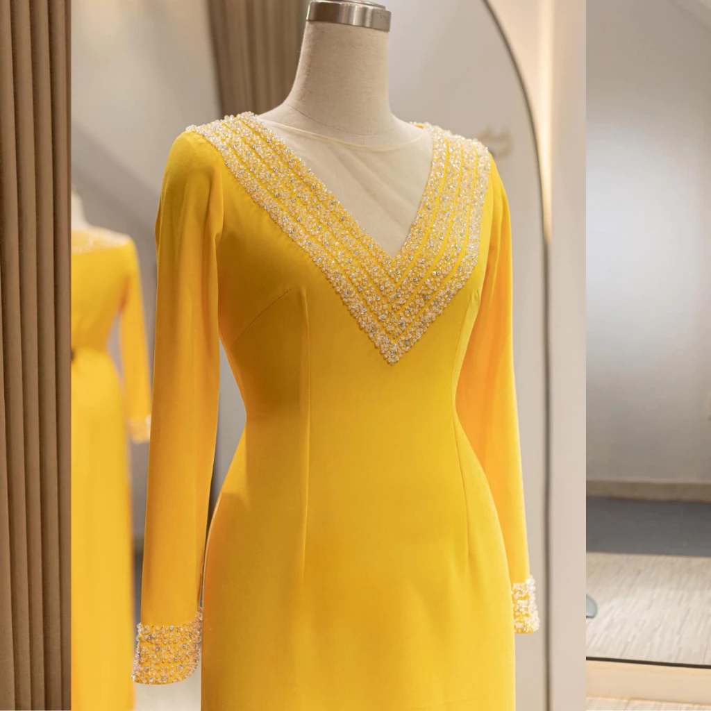 Áo dài mẹ cô dâu - Áo dài trung niên chất liệu lụa mỹ cao cấp ADL15 có bigsize - Ảnh 10